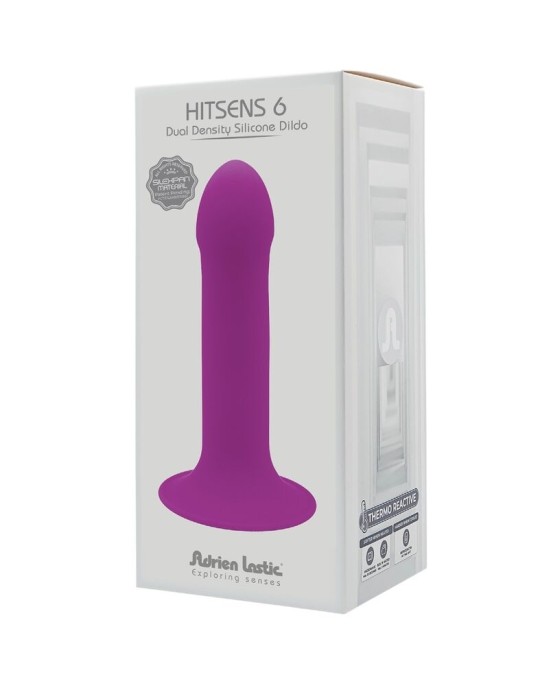 Adrien Lastic HITSENS 6 СИЛИКОНОВЫЙ ДИЛДО ФИОЛЕТОВЫЙ