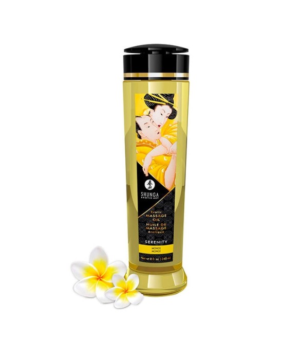 Shunga Oils SHUNGA - SERENITY EROTISKĀ MASĀŽAS EĻĻA