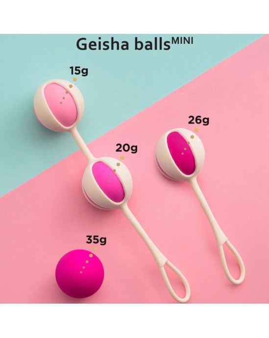 G-Vibe GVIBE - SET 4 GEISHA BALLS MINI RASPBERRY