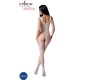 Passion Woman Bodystockings PASSION - BS098 WHITE BODYSTOCKING ONE SIZE