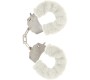 Toyjoy FURRY FUN CUFFS BONDAGE WHITE