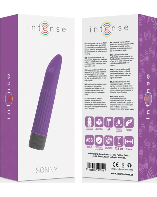 Intense Fun Stimulējošs vibrators violets