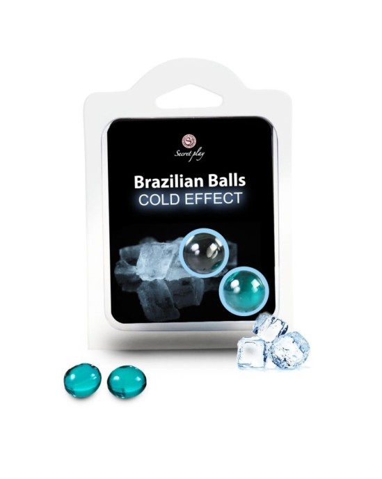 Secretplay Cosmetic SECRETPLAY - BRAZILIAN BALLS COLD EFFECT 2 UNITS