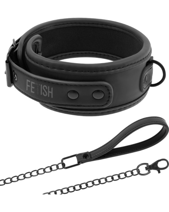 Fetish Submissive Bondage FETISH SUBMISSIVE - NOPRENE LINING CHAIN NECKLACE