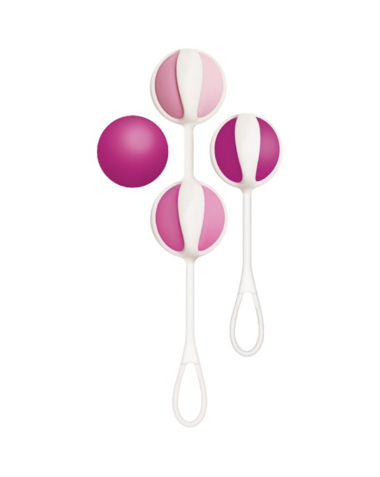 G-Vibe GVIBE - SET 4 GEISHA BALLS MINI RASPBERRY