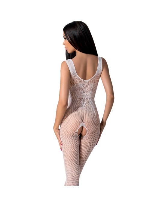 Passion Woman Bodystockings PASSION - BS098 WHITE BODYSTOCKING VIENS IZMĒRS