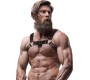 Fetish Submissive Attitude MEN'S ECO-LEATHER CHEST HARNESS