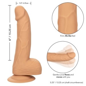 California Exotics Silikona dildo 15,24 CM