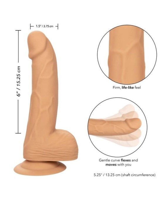 California Exotics Silikona dildo 15,24 CM