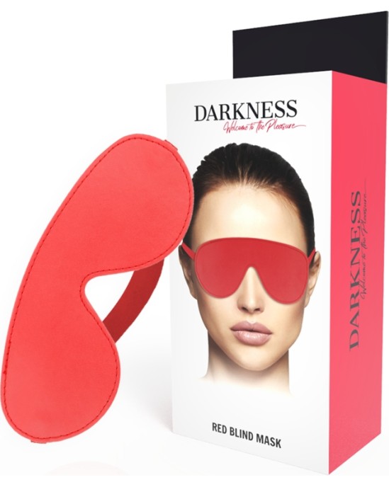 Darkness Bondage - Labas kvalitātes sarkana maska