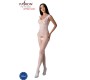 Passion Woman Bodystockings PASSION - BS098 WHITE BODYSTOCKING ONE SIZE