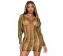 Leg Avenue Dresses LEG AVENUE RASTA MINI DRESS ONE SIZE