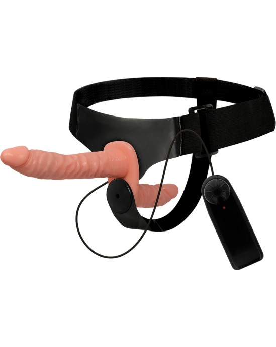 Harness Attraction HARRIS ДВОЙНОЕ ПЕНЕТРАЦИН С ВИБРАЦИЕЙ 18 X 3,5 СМ