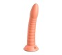 Dillio Dildo 17,78 CM oranžs