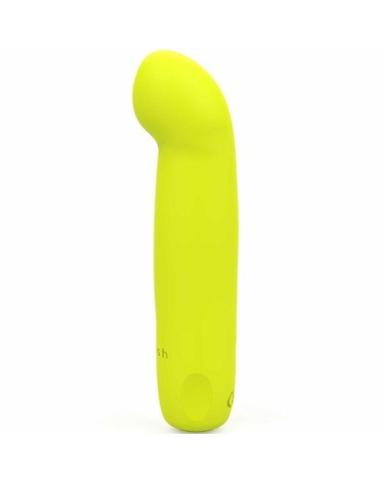 B Swish BCUTE CURVE INFINITE CLASSIC SILICONE RECHARGEABLE VIBRATOR CITRUS YELLOW