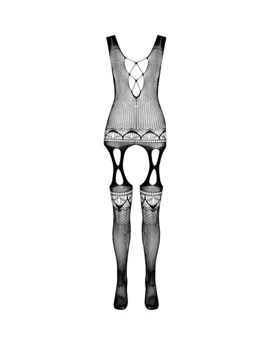 Passion Woman Bodystockings PASSION - BS099 BLACK BODYSTOCKING VIENS IZMĒRS