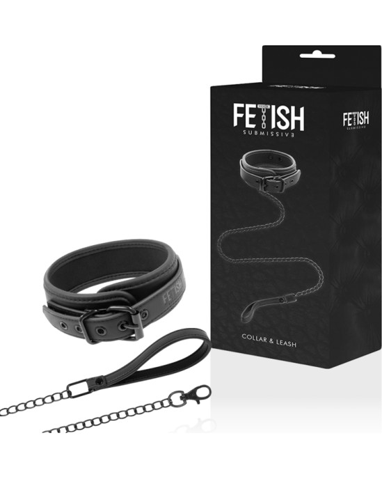 Fetish Submissive Bondage FETISH SUBMISSIVE - NOPRENE LINING CHAIN NECKLACE