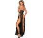 Subblime Dresses DRESS-TOP AND THONG SET BLACK L/XL