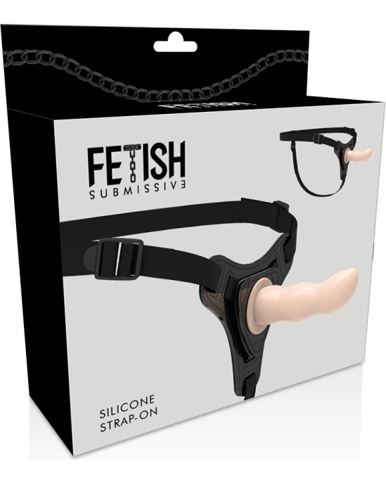 Fetish Submissive Harness ТЕЛЕЖНЫЙ СИЛИКОНОВЫЙ G-SPOT 12,5 СМ