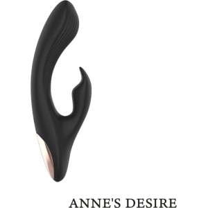 Anne's Desire Stimulējošs vibrators saderīgs ar WATCHME bezvadu tehnoloģiju melns