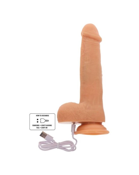 Get Real ROTATING BEADS VIBRATING DILDO SKIN