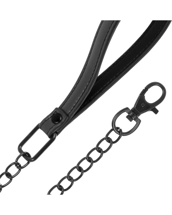 Fetish Submissive Bondage FETISH SUBMISSIVE - NOPRENE LINING CHAIN NECKLACE