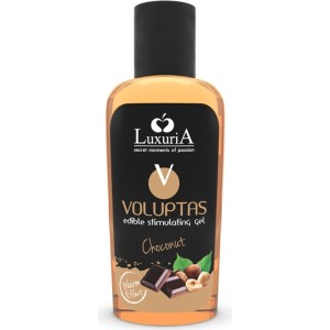 Intimateline Luxuria LUXURIA VOLUPTAS СЪЕДОБНЫЙ МАССАЖНЫЙ ГЕЛЬ С РАЗОГРЕВАЮЩИМ ЭФФЕКТОМ - ШОКОС 100 МЛ