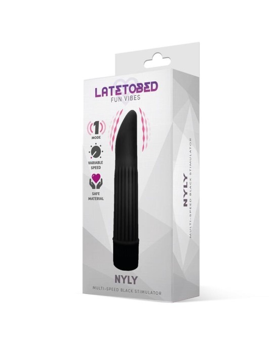 Latetobed Nyly Multi-Speed Stimulator Black