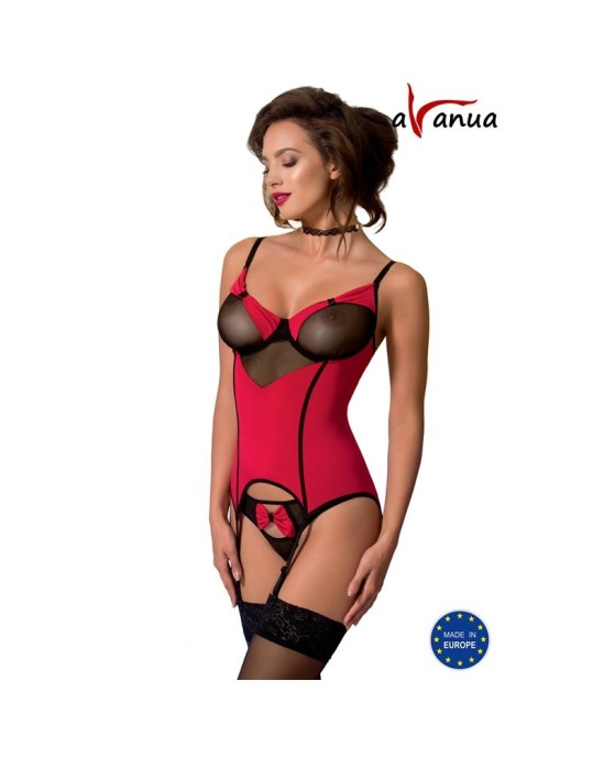 Avanua VALENTIN Corset Red/Black