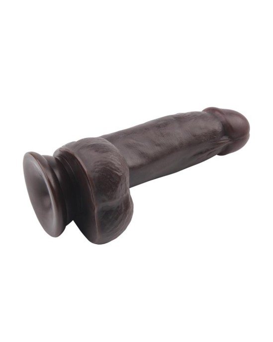 Chisa Dildo Dual Density Fashion Dude 17.2 x 4.1 cm Brown