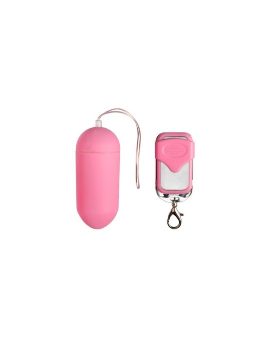 Easytoys Vibration Egg Remote Control 10 Functions Pink