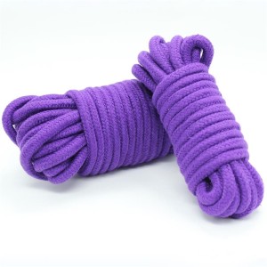 Latetobed Bdsm Line Bondage Cotton Rope 10 Meter Purple