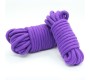 Latetobed Bdsm Line Bondage Cotton Rope 10 Meter Purple