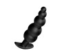 Prettylove Anal Bubble Plug Black Silicone