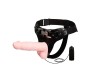 Baile Strap-On with Dildo Flesh with Remote Control