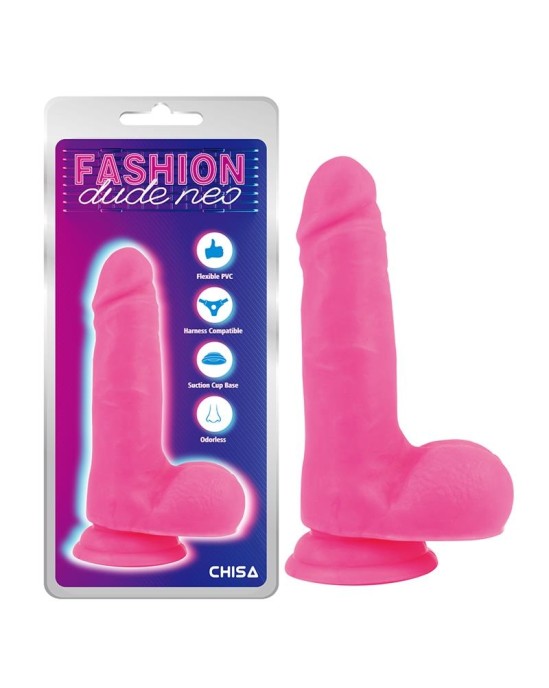 Chisa Dual Density Dildo Pink 7