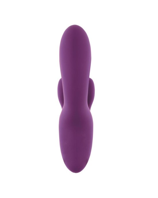 Feelztoys TriVibe G-punkta vibrators ar klitora un kaunuma lūpu stimulāciju purpl