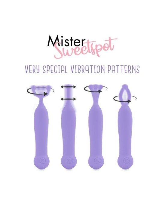 Feelztoys Mister Sweetspot Clitoral Vibrator Purple