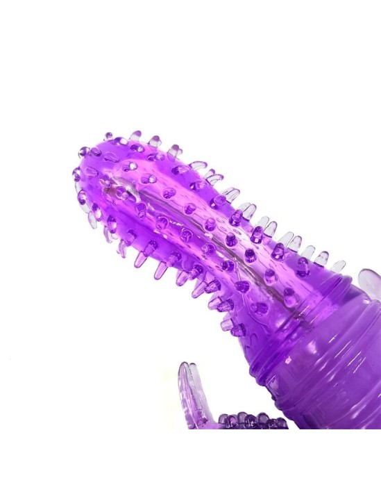 Baile Travel Partner 18 cm Purple with Perineal Stimulation