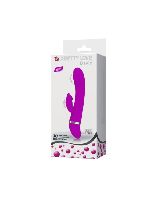 Prettylove Vibrador David Color P?rpura