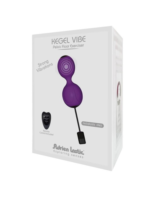 Adrien Lastic Seidha Balls Kegel Vibe silikons 8,4 x 3,4 cm