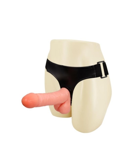 Baile Strap-On with Dildo and Testicles 17.5 cm