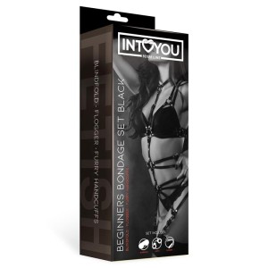 Intoyou Bdsm Line Beginners Bondage Set 3 Pieces Black