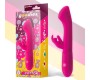 Goodies Cotton G-Spot and Rabbit Vibe USB Silicone Fuchsia