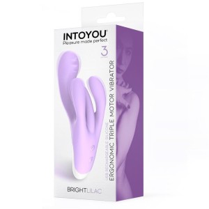 Intoyou Brightlilac Vibe Triple Motor Ergonomic USB Silicone