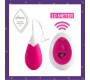 Feelztoys Anna Vibrating Egg Remote Deep Pink