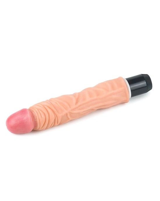 Lovetoy Dildo Flexi 9.5 ar vibrācijas mīkstumu