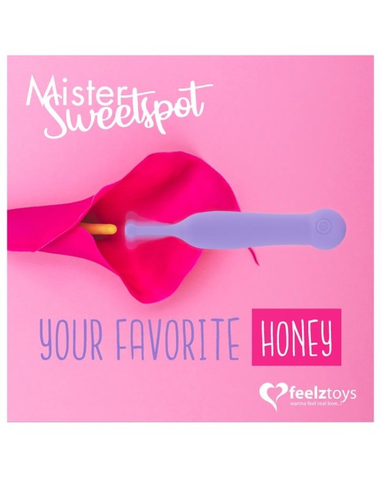 Feelztoys Клиторальный вибратор Mister Sweetspot, фиолетовый