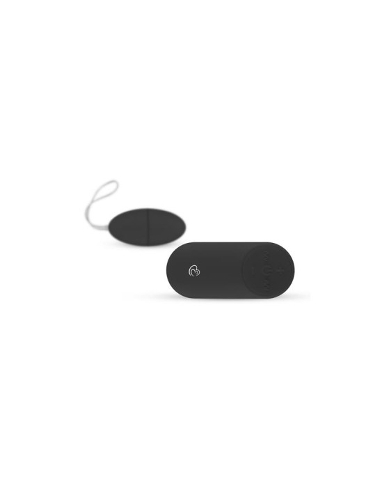 Easytoys Vibrating Egg with Remote Control Black