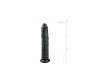 Easytoys Realistic Dildo Black 28.5 cm